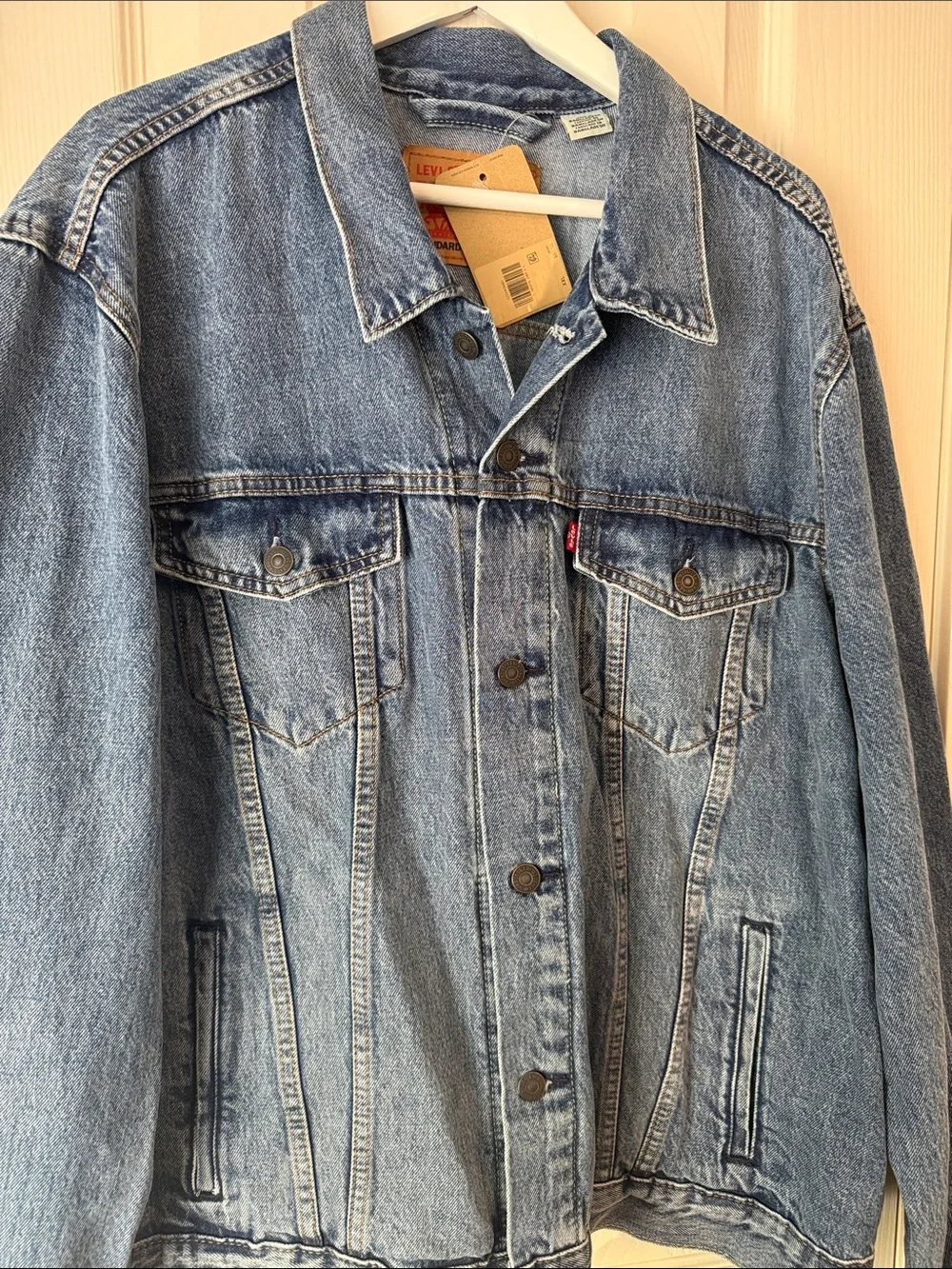 Levi's Light Blue Denim Jacket - Picture 4 of 5